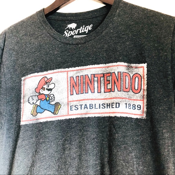 Sportige Nintendo faded tshirt - Picture 2 of 7